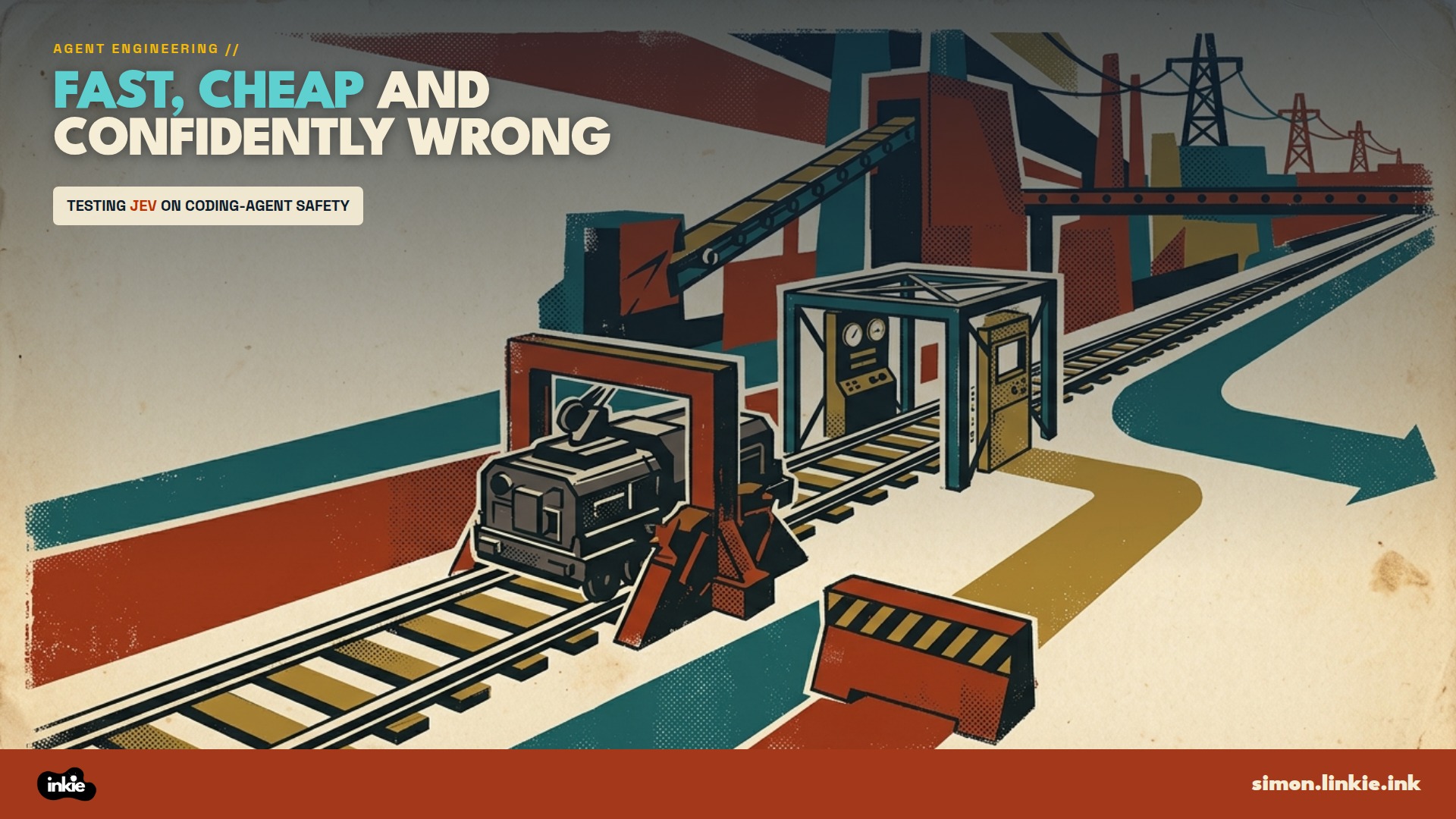 Fast, cheap and confidently wrong: testing Jev on coding-agent safety